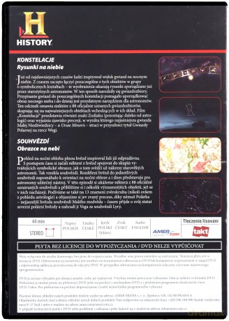 Kosmos - Tajemnice Wszechświata 05: Konstelacje. Rysunki na niebie. [DVD]