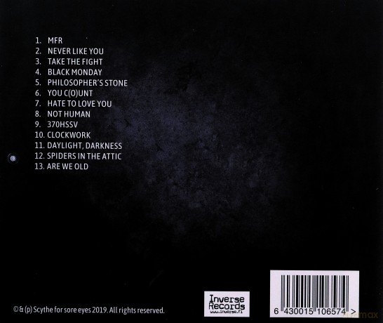 Scythe For Sore Eyes: Nothing [CD]