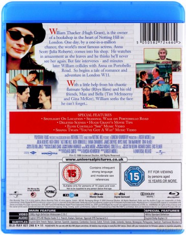 Notting Hill [Blu-Ray]