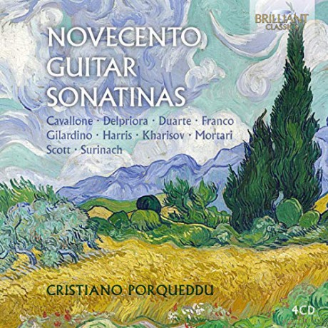 Cristiano Porqueddu: Novecento Guitar Sonatinas [4CD]