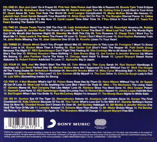 Now 100 Hits Power Ballads [5CD]