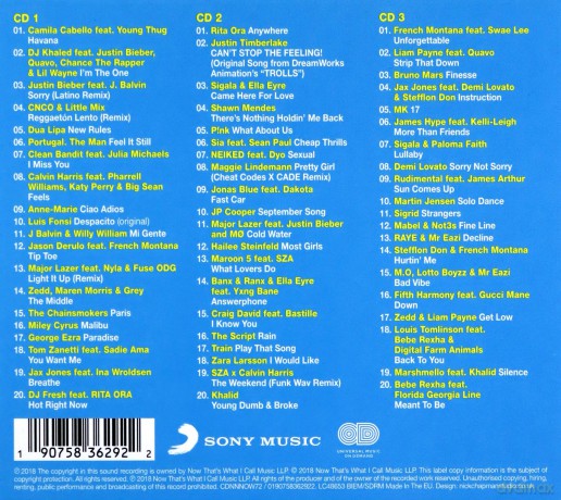 Now Thats What I Call A Summer Party 2018 [3CD]