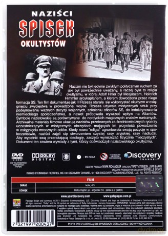 Discovery Channel: Naziści - Spisek Okultystów [DVD]