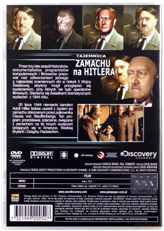 Discovery Channel: Tajemnica zamachu na Hitlera [DVD]