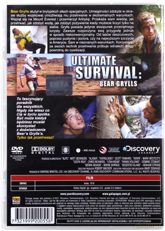 Discovery Channel: Szkoła przetrwania [3DVD]