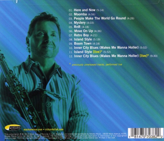 Richard Elliot: Number Ones [CD]