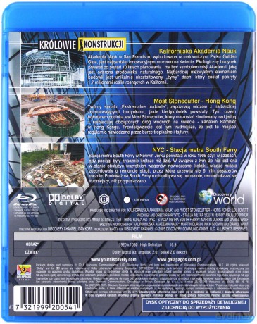 Discovery: Królowie konstrukcji [Blu-Ray]
