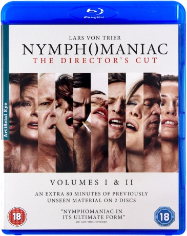 Nymphomaniac Director's Cut (Nimfomanka: Część I+II) [Blu-Ray]