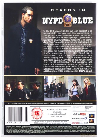 Nypd Blue Season 10 [6DVD]
