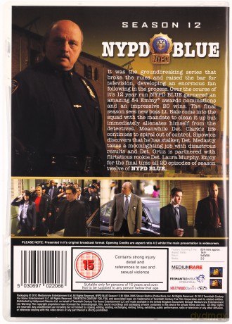 Nypd Blue Season 12 [5DVD]