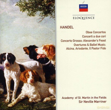 Neville Marriner: Oboe Concertos Nos 1-3 Etc. [2CD]