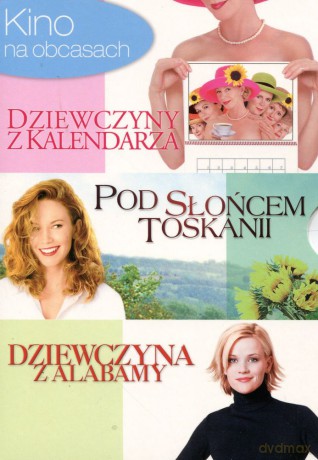 Kino na obcasach vol. 2: Dziewczyny z kalendarza / Pod słońcem Toskanii / Dziewczyna z Alabamy BOX [3DVD]