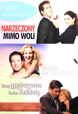 Kino na obcasach vol. 1: Narzeczony mimo woli / Mama na obcasach / Kiedy mężczyzna kocha kobietę BOX [3DVD]