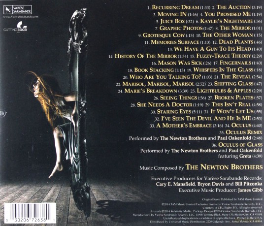 Oculus soundtrack [CD]