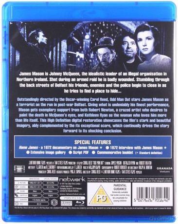 Odd Man Out (Niepotrzebni mogą odejść) [Blu-Ray]