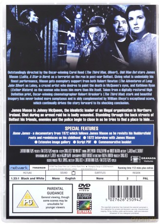 Odd Man Out (Niepotrzebni mogą odejść) [DVD]