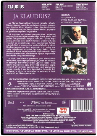 Ja, Klaudiusz cz. 3 [DVD]