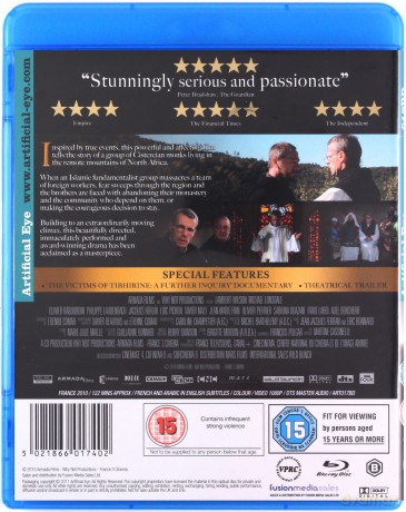 Of Gods Men (Ludzie Boga) [Blu-Ray]