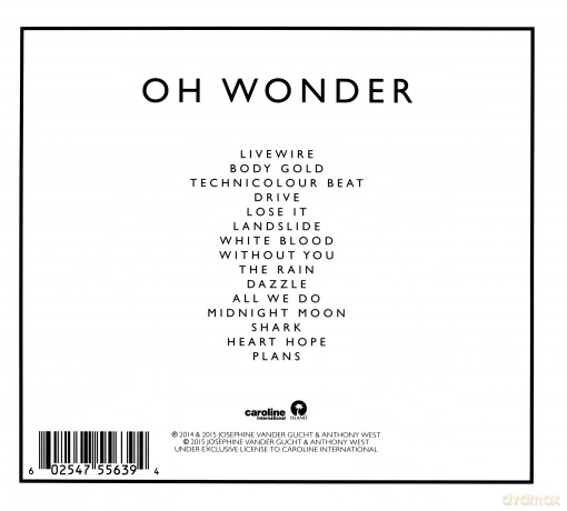 Oh Wonder: Oh Wonder [CD]