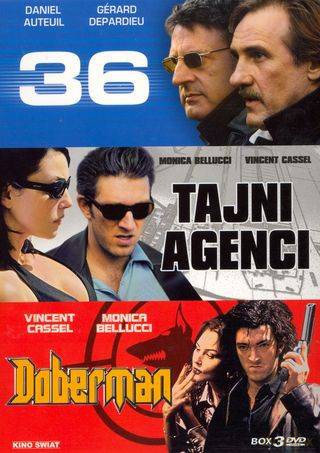 Kino europejskie (Francja): 36 / Tajni agenci / Doberman BOX [4DVD]
