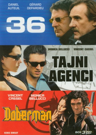 Kino europejskie (Francja): 36 / Tajni agenci / Doberman BOX [4DVD]