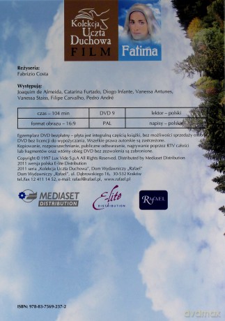 Fatima - historia objawień [DVD]+[KSIĄŻKA]