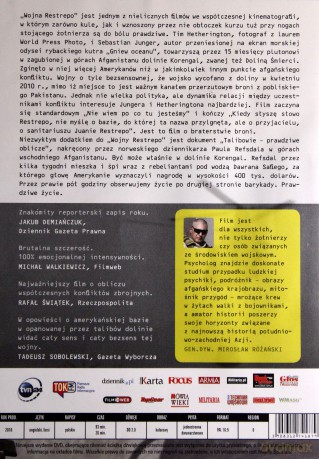 Wojna Restrepo [DVD]