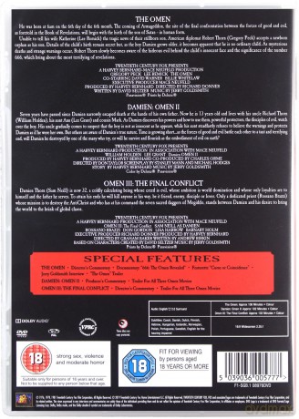 Omen Trylogia [3DVD]