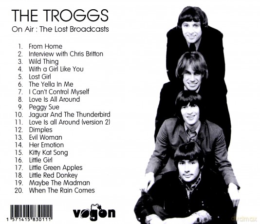 Troggs: On Air: The Lost Broadcasts [CD]