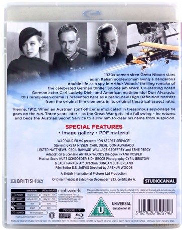 On Secret Service [Blu-Ray]