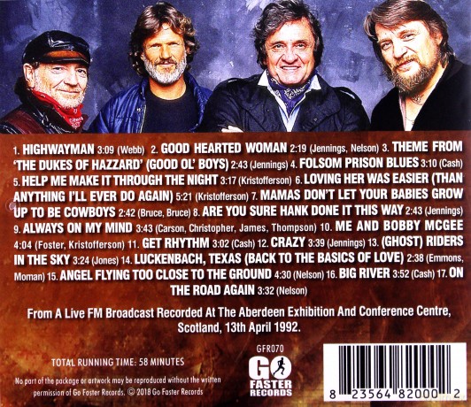 Highwaymen: On The Road Again [CD]