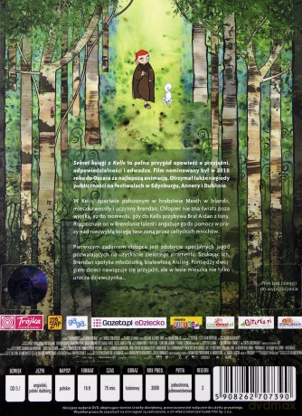 Sekret Księgi z Kells (digipack) [DVD]