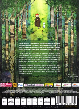 Sekret Księgi z Kells (digipack) [DVD]