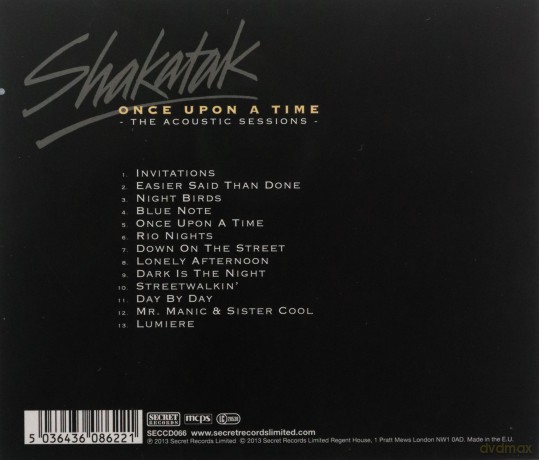 Shakatak: Once Upon A Time - The Acoustic Sessions [CD]