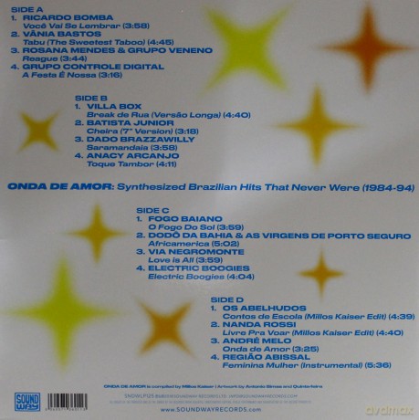 Onda De Amor: Synthesized Brazilian Hits That Never Were (1984-94) [2xWinyl]