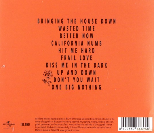 Cloves: One Big Nothing [CD]