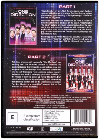 One Direction: One Direction Reaching For The Stars Part 1 2 [DVD]