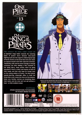 One Piece (Uncut) Collection 13 (Episodes 300-324) [4DVD]