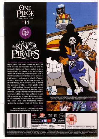 One Piece (Uncut) Collection 14 (Episodes 325-348) [4DVD]