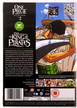 One Piece (Uncut) Collection 2 (Episodes 27-53) [4DVD]