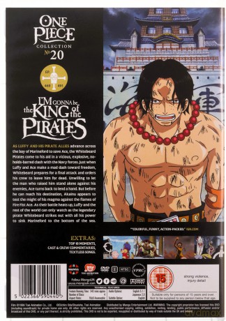 One Piece (Uncut) Collection 20 (Episodes 469-491) [4DVD]