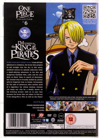 One Piece (Uncut) Collection 6 (Episodes 131-156) [4DVD]