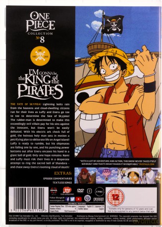 One Piece (Uncut) Collection 8 (Episodes 183-205) [4DVD]