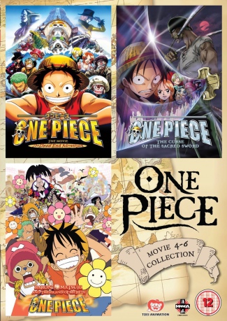 One Piece Movie Collection 2 (Contains Films 4-6) [3DVD]