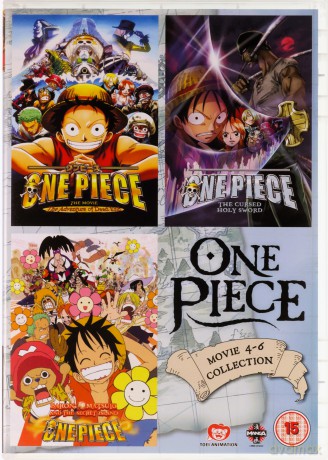 One Piece Movie Collection 2 (Contains Films 4-6) [3DVD]