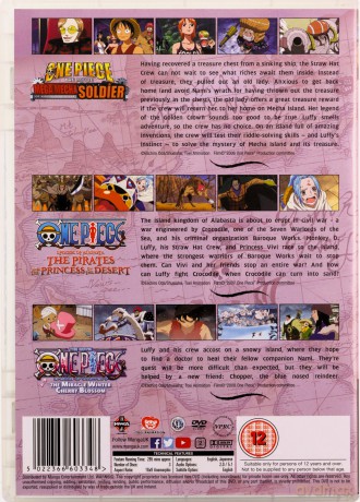 One Piece Movie Collection 3 (Contains Films 7-9) [3DVD]