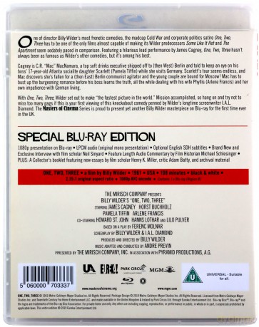 One. Two. Three [Blu-Ray]