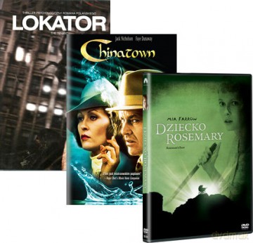 Kolekcja Romana Polańskiego: Chinatown / Dziecko Rosemary / Lokator BOX [3DVD]