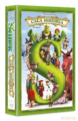Shrek / Shrek 2 / Shrek Trzeci / Shrek 4 (Forever) [BOX] [4DVD]