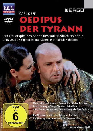 Darmstadt Theatre Orblunier: Orffoedipus Der Tyrann [DVD]